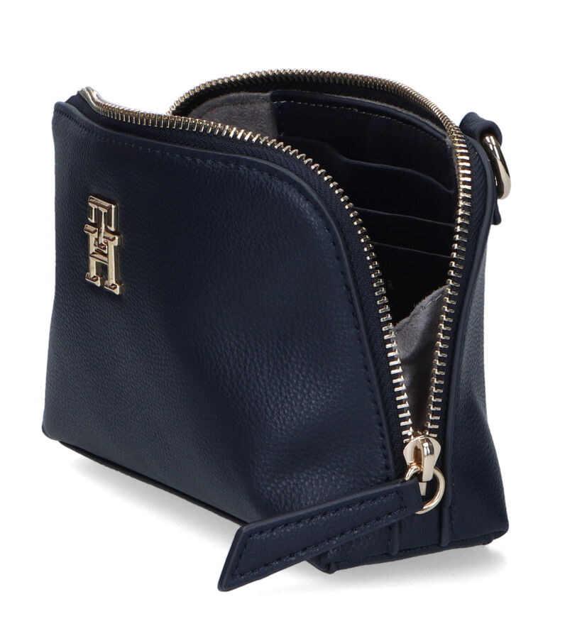 Tommy Hilfiger Life Sac porté croisé en Bleu en simili cuir (326210)