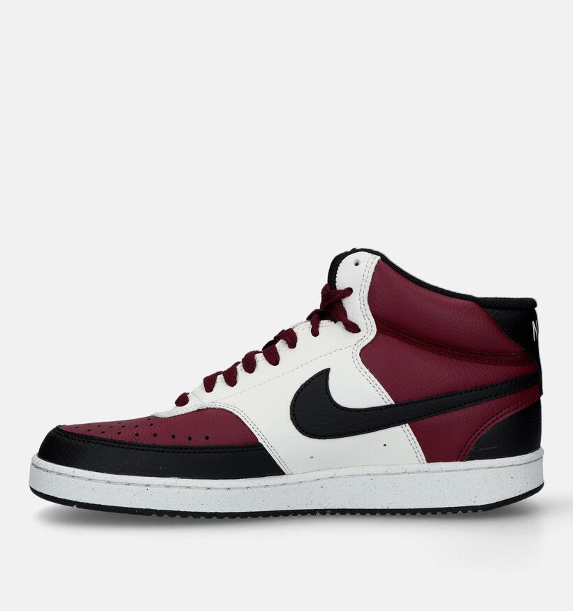 Nike Court Vision Next Nature Baskets en Bordeaux pour hommes (328031)