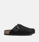 Scholl Olivier Fur Zwarte Slippers voor heren (370644)