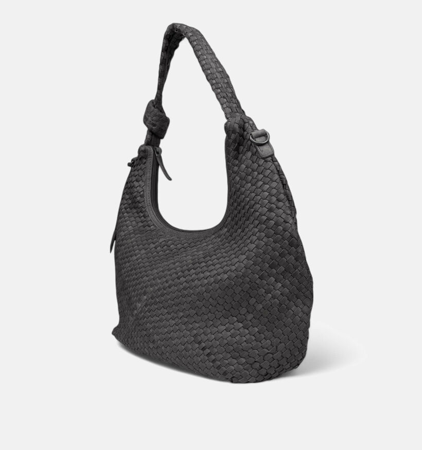 DSTRCT Preston Park Zwarte Schoudertas voor dames (362370)
