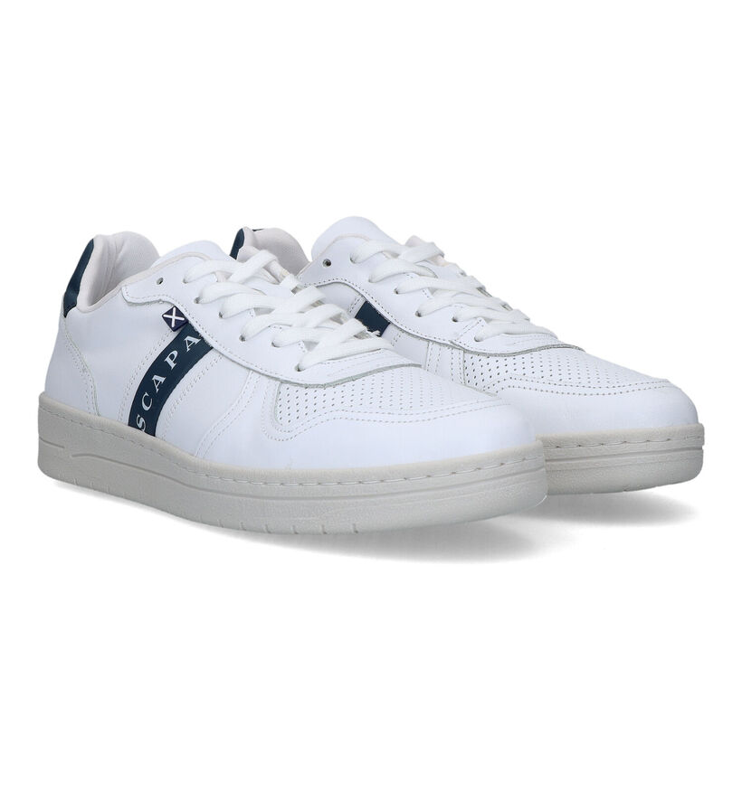 Scapa Chaussures à lacets en Blanc pour hommes (324207) - pour semelles orthopédiques