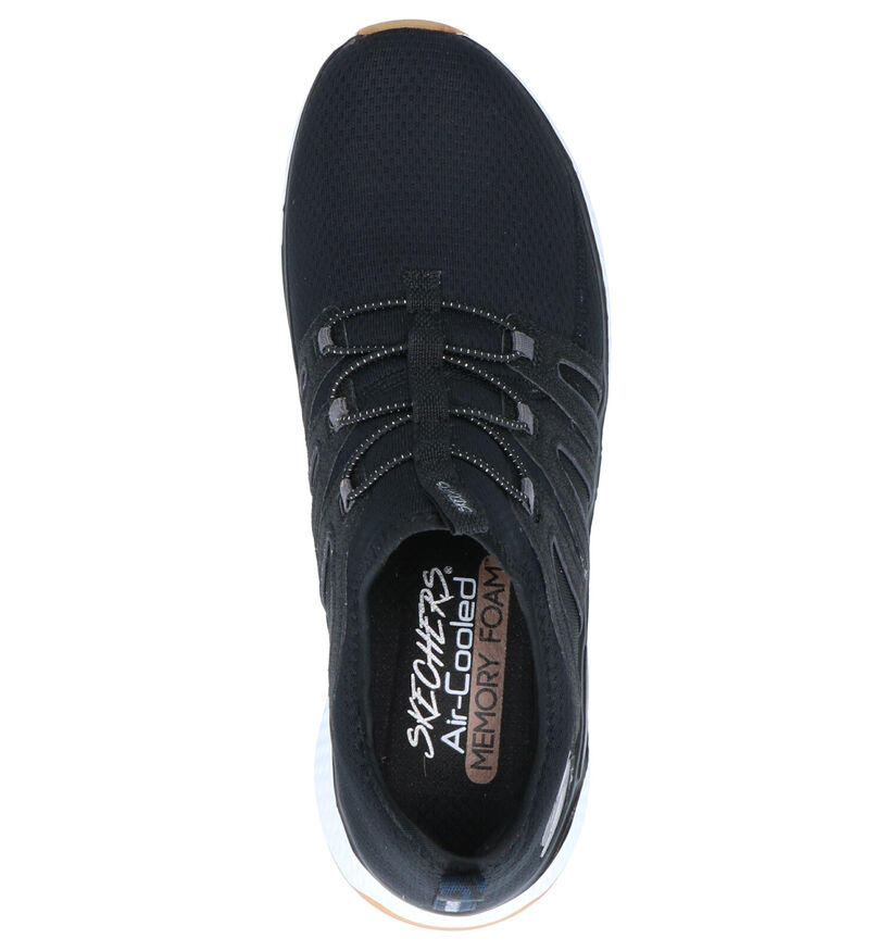 Skechers Zwarte Sneakers in stof (263225)