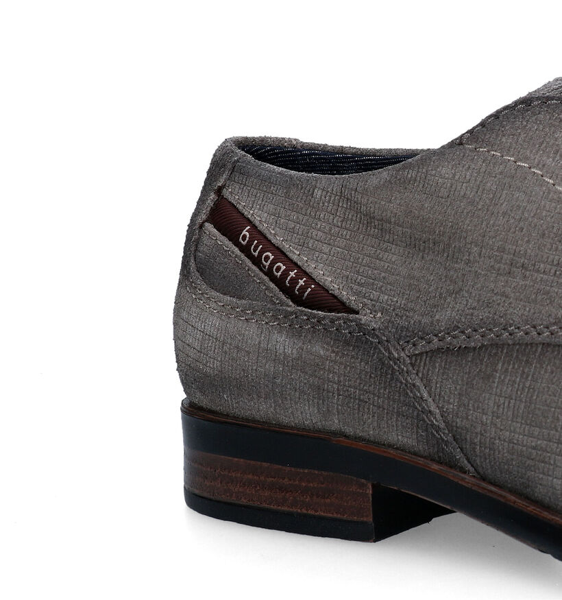 Bugatti Licio Chaussures habillées en Taupe pour hommes (327837)