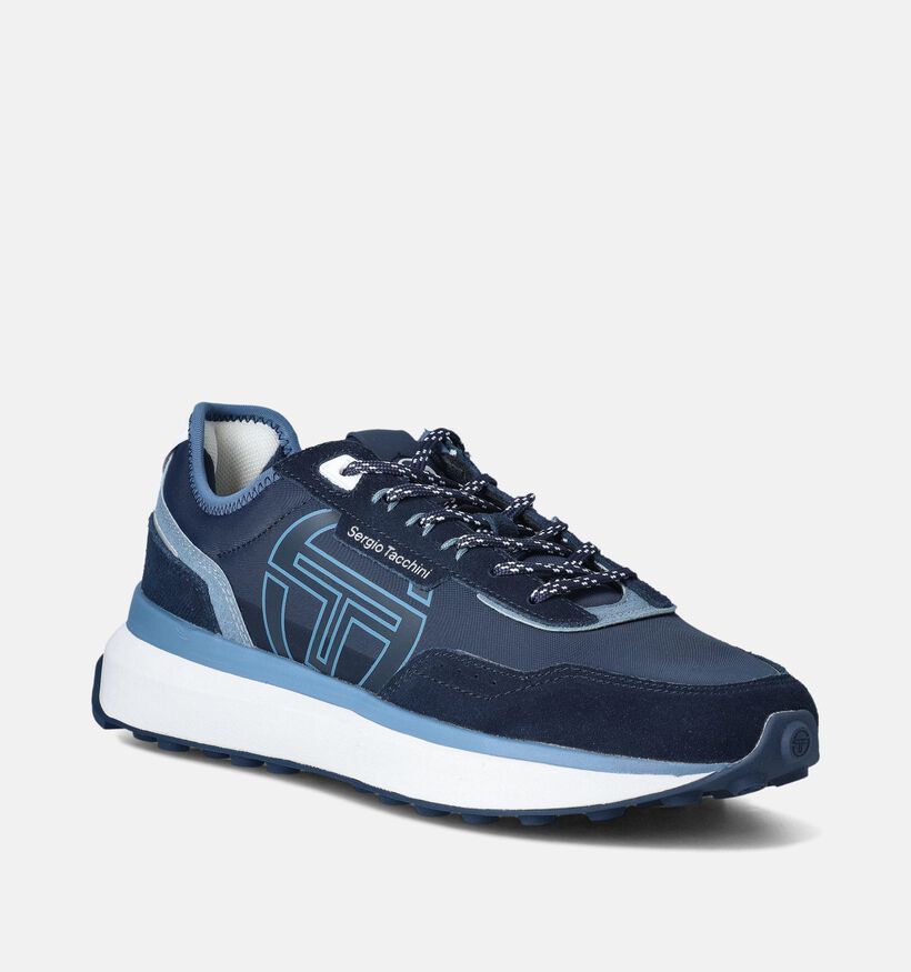 Sergio Tacchini Verona Chaussures à lacets en Bleu pour hommes (353896)