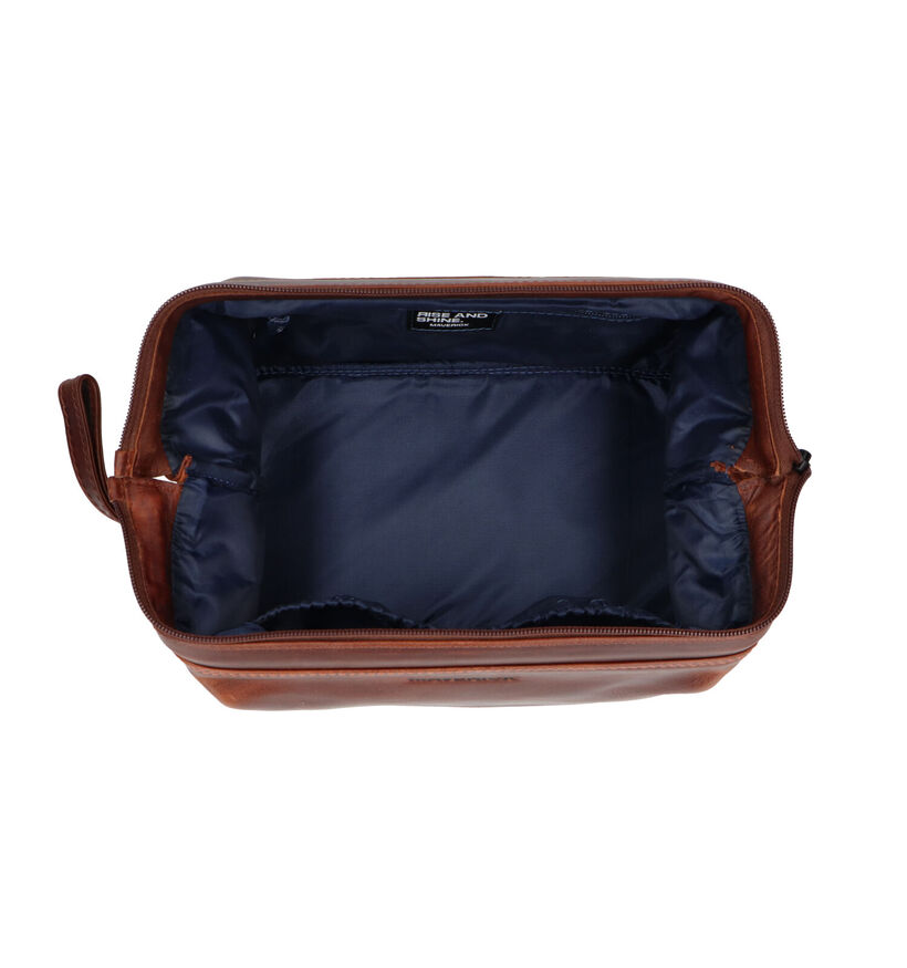 Maverick Trousse de toilette en Marron pour hommes (325679)