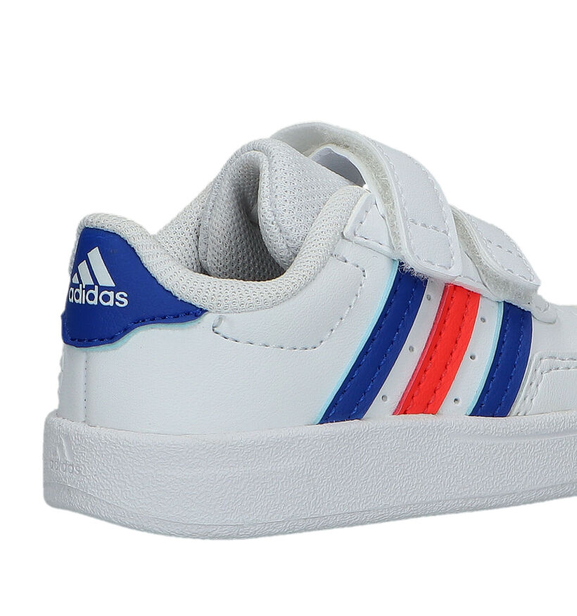 adidas Breaknet 2.0 CF Witte Babysneakers voor meisjes, jongens (332113) - geschikt voor steunzolen