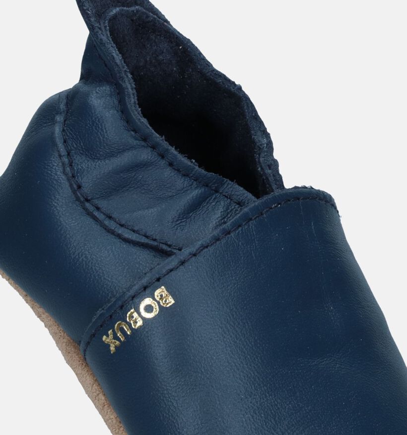 Bobux Classic Chaussons pour bébé en Bleu pour garçons, filles (294776)