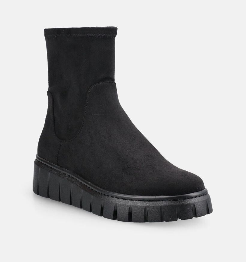Marco Tozzi Bottines Chelsea en Noir pour femmes (379036)