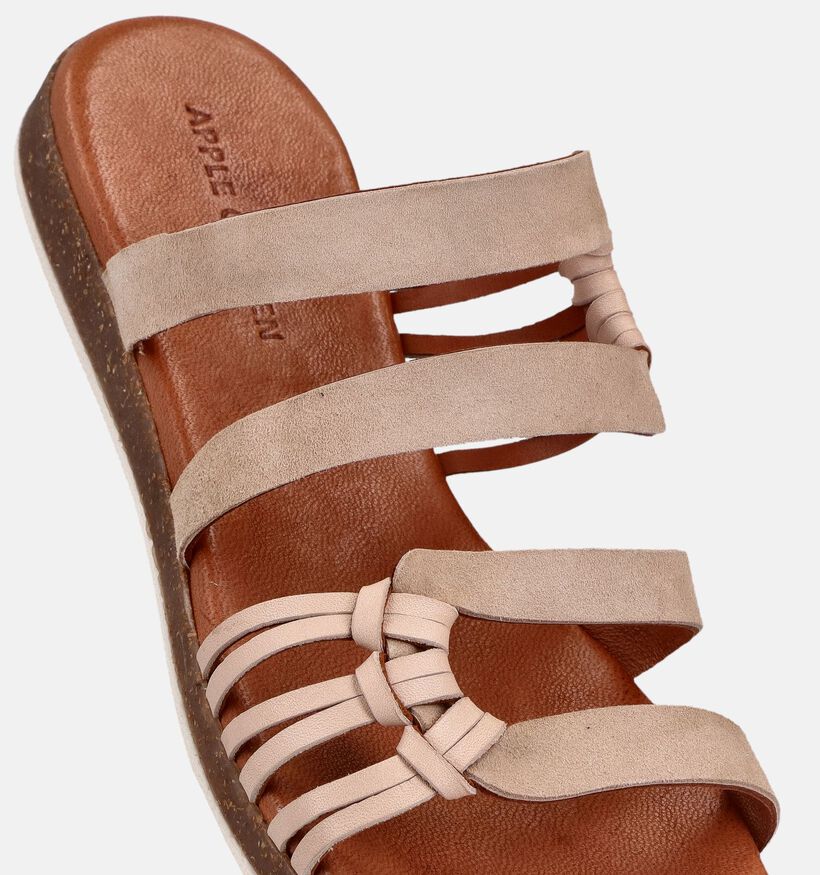 Apple of Eden Ivee Beige Slippers voor dames (372285)