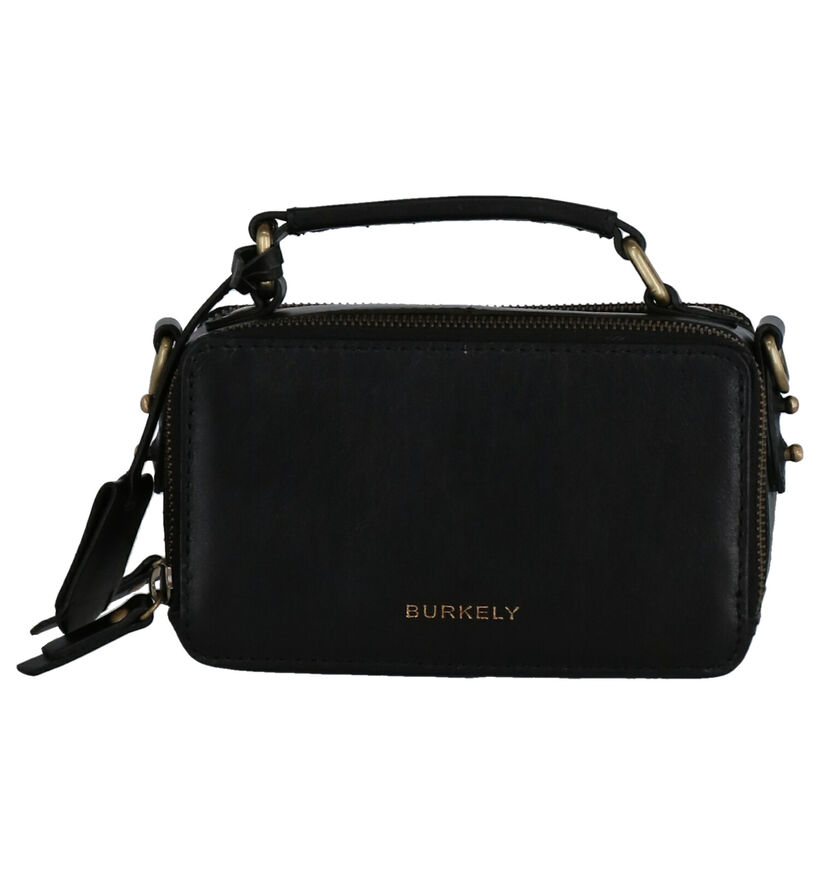 Burkely Edgy Eden Crossbodytas Zwart in leer (260932)