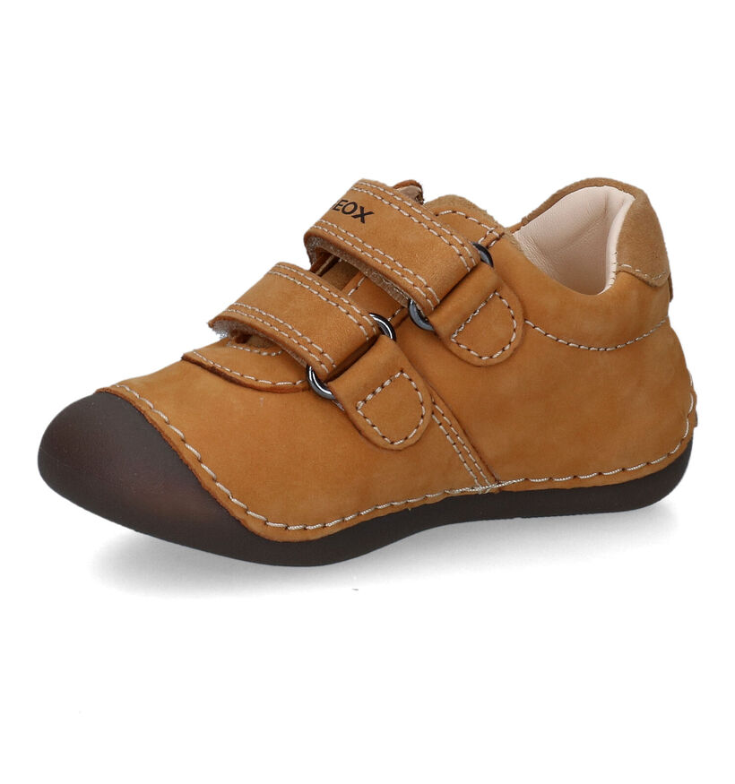 Geox Tutim Chaussures pour bébé en Bleu en nubuck (317575)