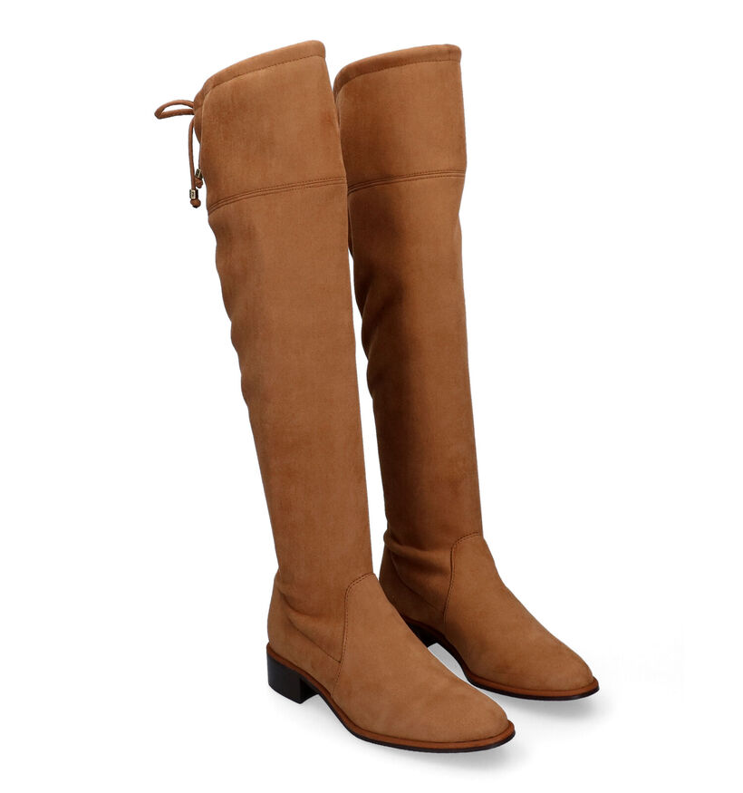Pedro Miralles Bottes Overknee en Taupe pour femmes (298731)