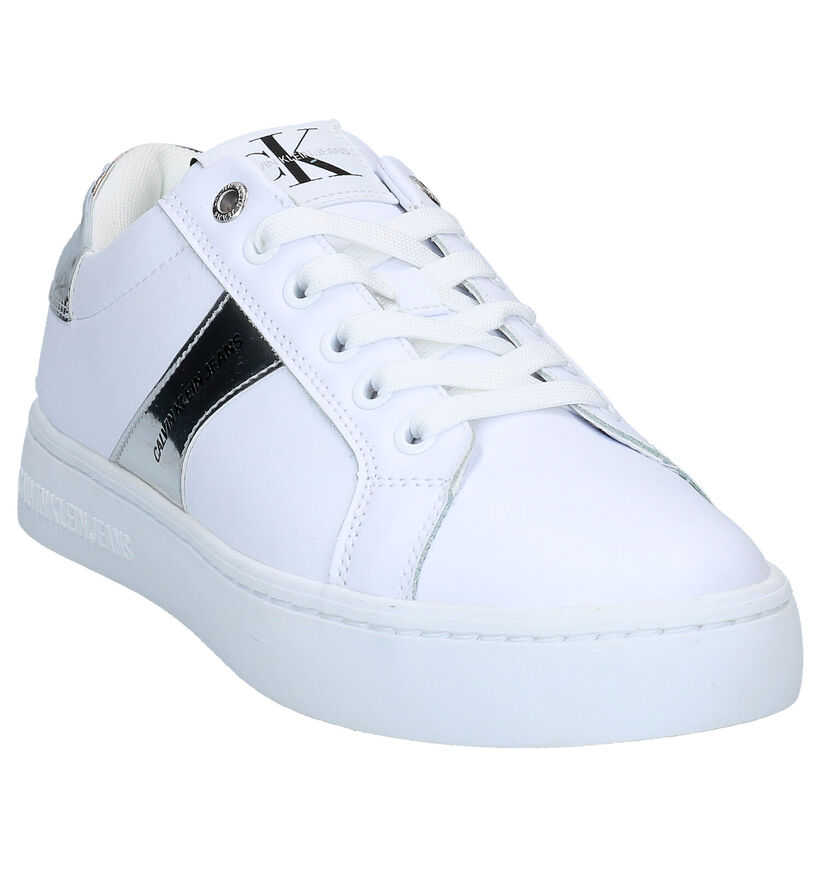 Calvin Klein Baskets basses en Blanc en simili cuir (285308)