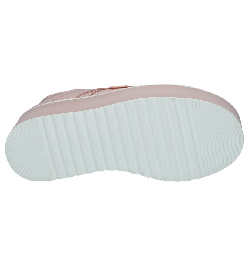 Buffalo London Witte Sneakers in leer (240567)