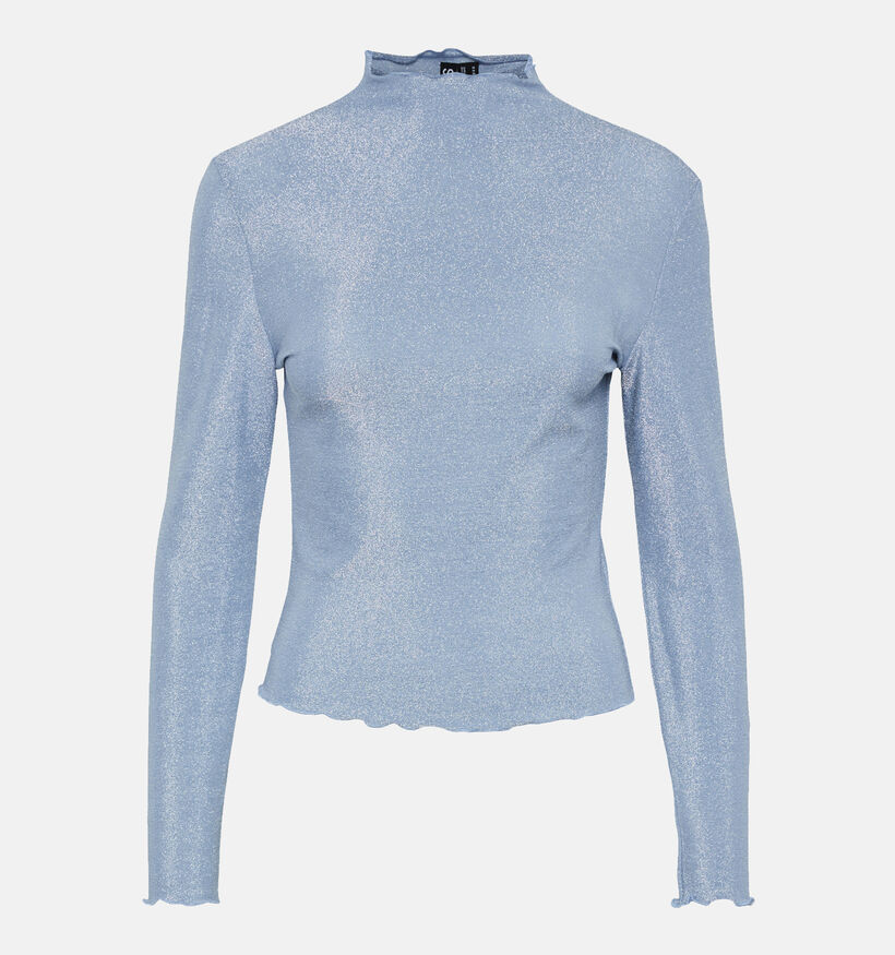 Pieces Sandra Blauwe Longsleeve voor dames (348364)