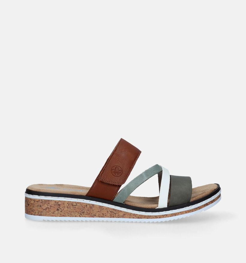 Rieker Slippers met sleehak voor dames (339062)