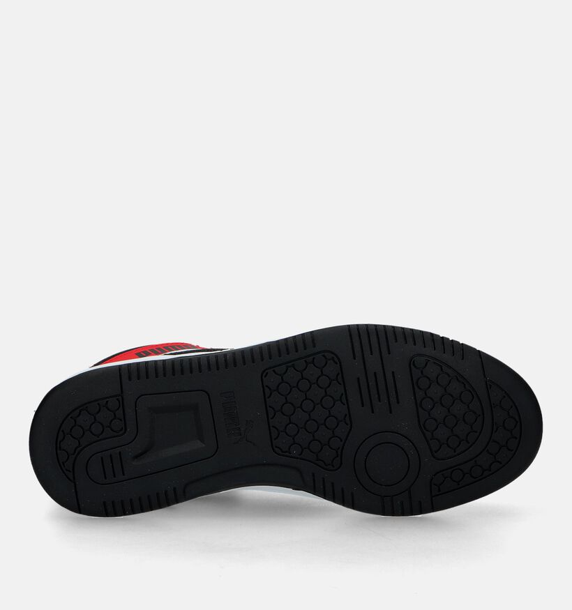 Puma Rebound v6 Witte sneakers voor meisjes, jongens (346446)