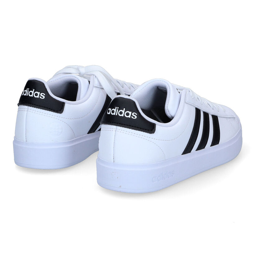 adidas Grand Court 2.0 Baskets en Blanc pour femmes (311395) - pour semelles orthopédiques