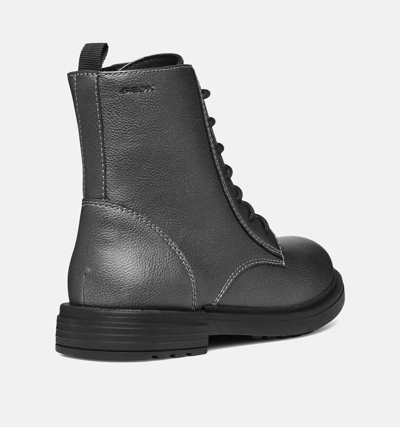 Geox Eclair Bottines en Gris pour filles (344530) - pour semelles orthopédiques