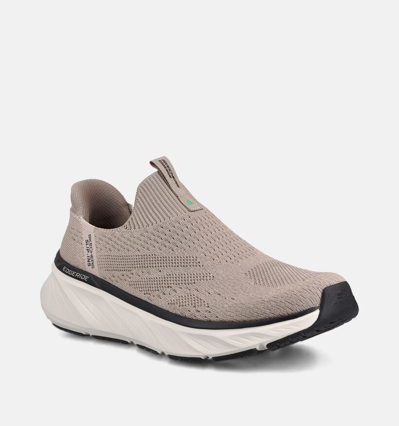 Skechers Edgeridge Commissioner Taupe Slip-on Sneakers voor heren (367491)