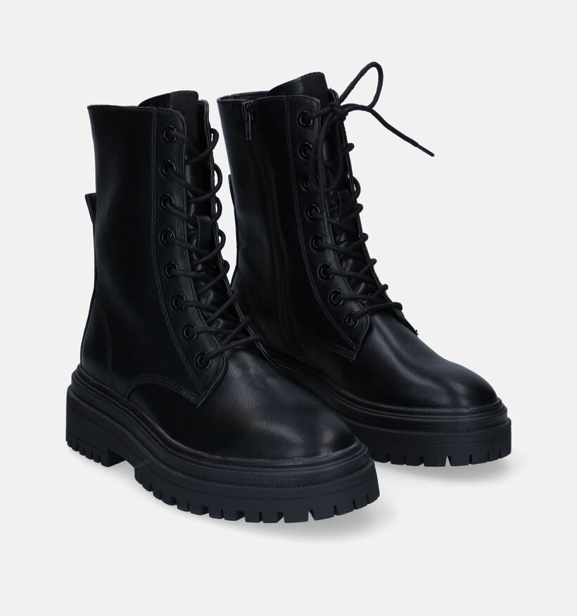 Signatur Boots à lacets en Beige pour femmes (296062)
