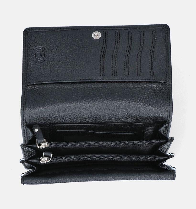 Crinkles Zwarte Portemonnee voor dames (375976)