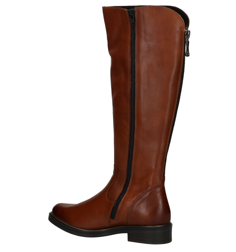 Remonte Cognac Knielaarzen in leer (282742)