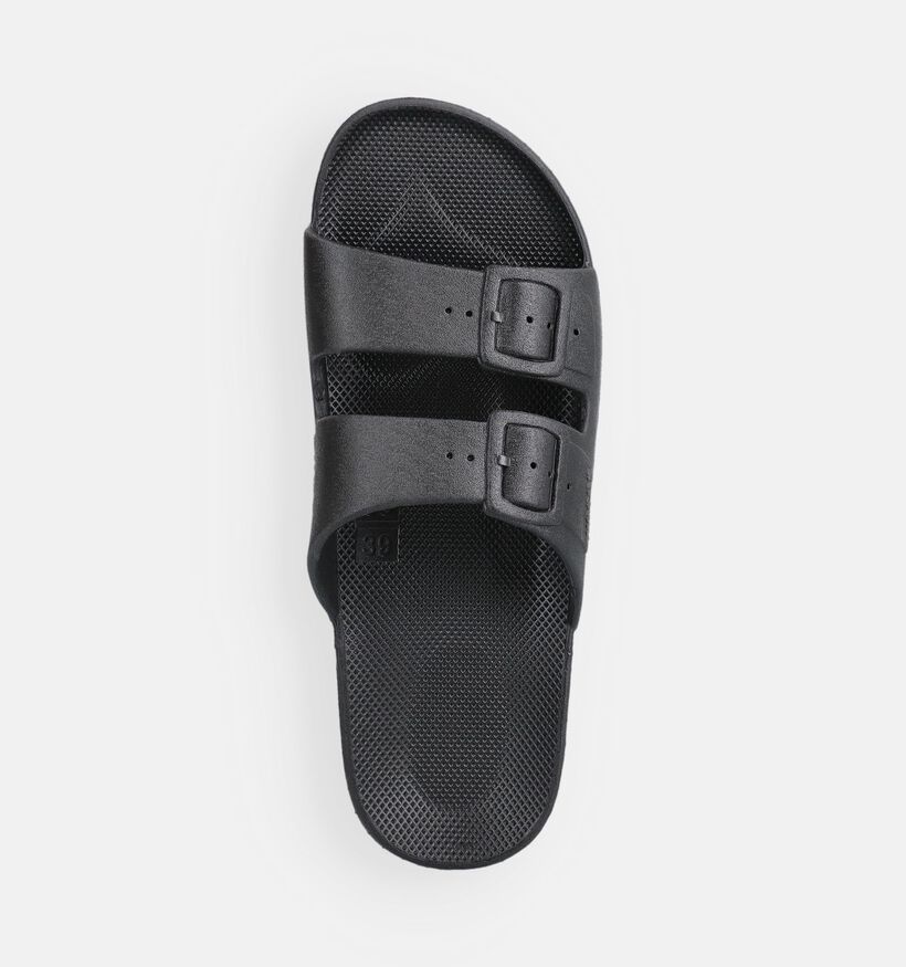 Freedom Moses Original Basic Zwarte Slippers voor dames (370852)