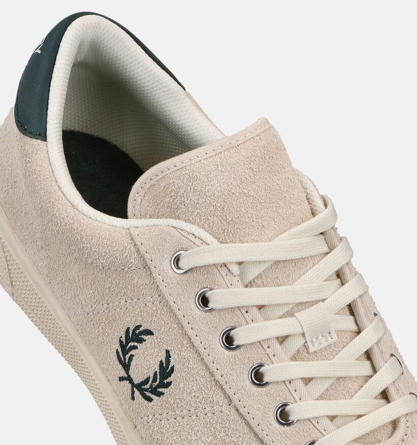 Fred Perry Tennis Shoe Suede Ecru Veterschoenen voor heren (368924)