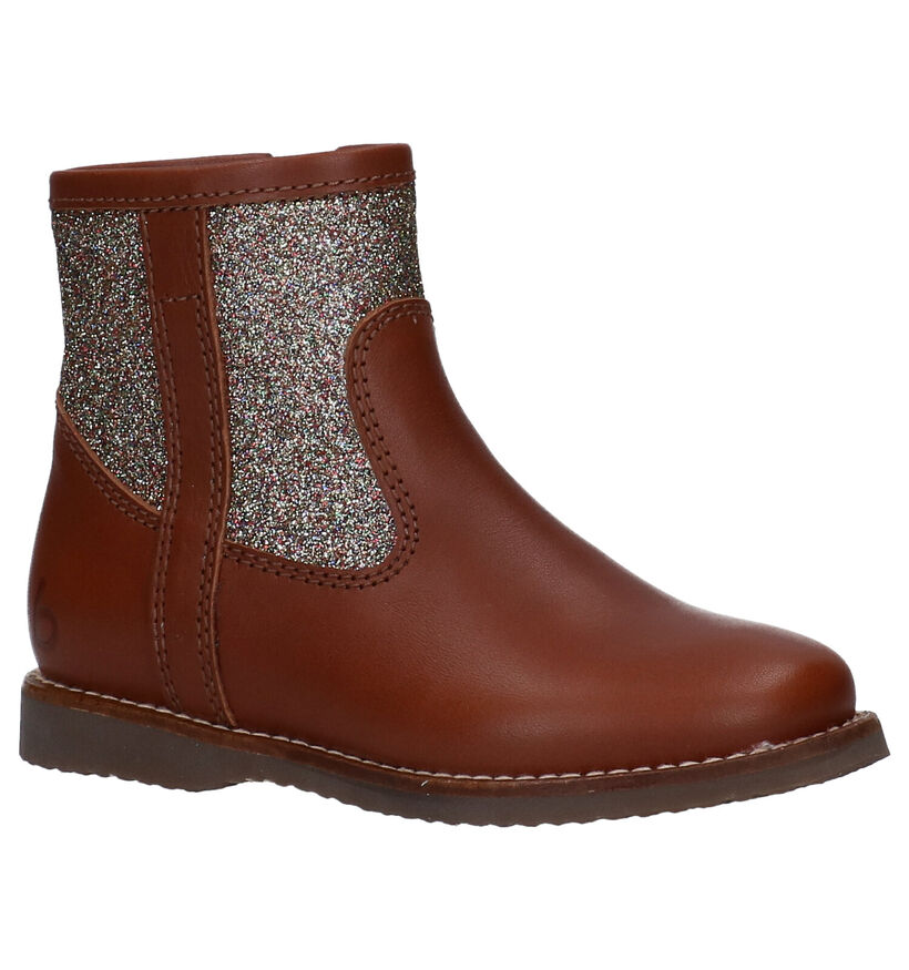 Beberlis Bottes courtes en Cognac pour filles (315678)