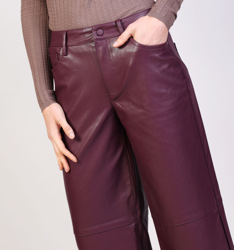 Vila Vianne Bordeaux Broek Vila Vianne Bordeaux Broek voor dames (364078)