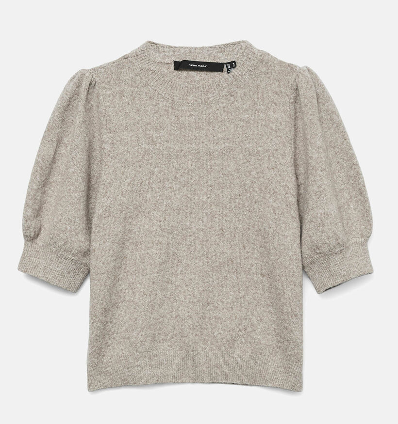 Vero Moda Doffy Pull en Beige pour femmes (367185)