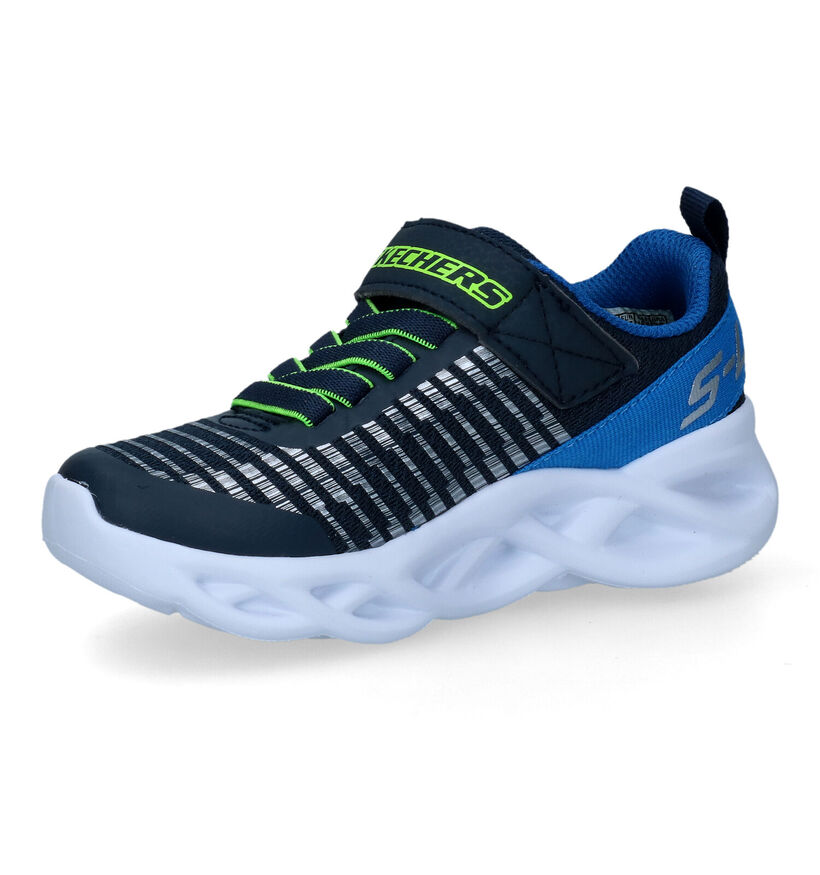 Skechers Blauwe Sneakers voor jongens (310617)