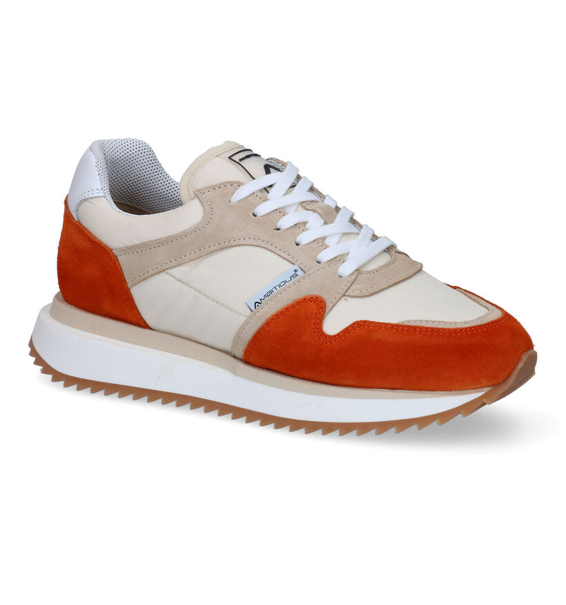 Ambitious Oranje Sneakers voor dames (309430) - geschikt voor steunzolen