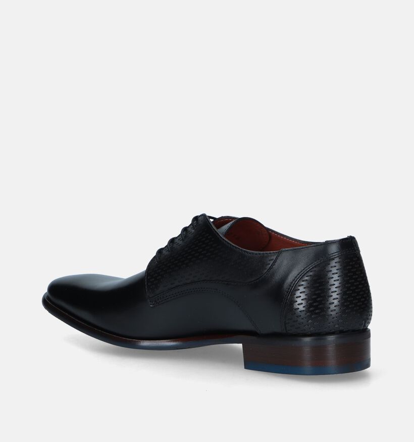 Ambiorix Igor Zwarte Geklede Veterschoenen voor heren (327706)