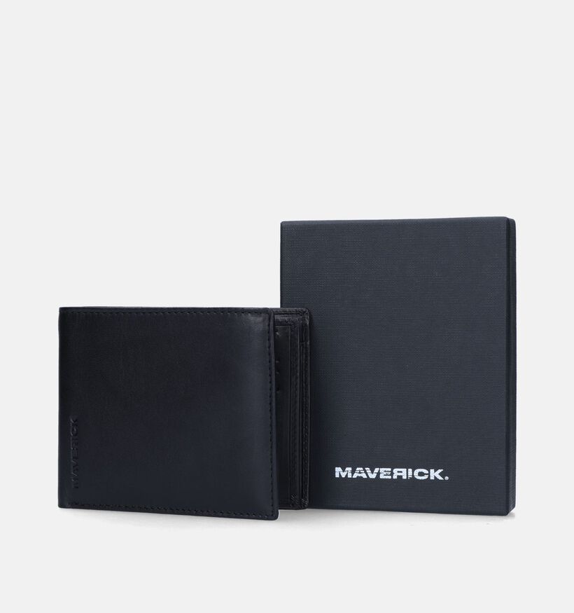 Maverick Portefeuille en Noir pour hommes (341269)