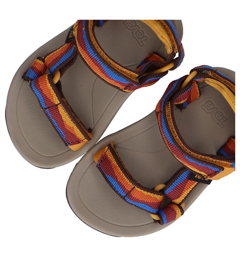 Teva Hurricane Blauwe Sandalen in stof (286623)
