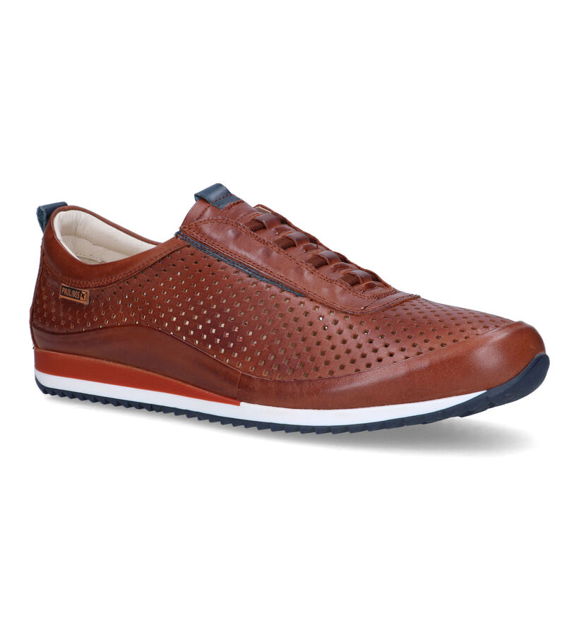 Pikolinos Liverpool Mocassins en Bleu pour hommes (355438) - pour semelles orthopédiques
