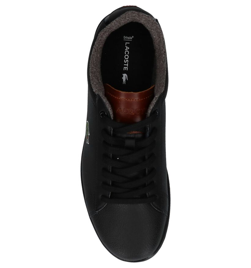 Lacoste Carnaby Evo Chaussures basses en Noir en cuir (222699)