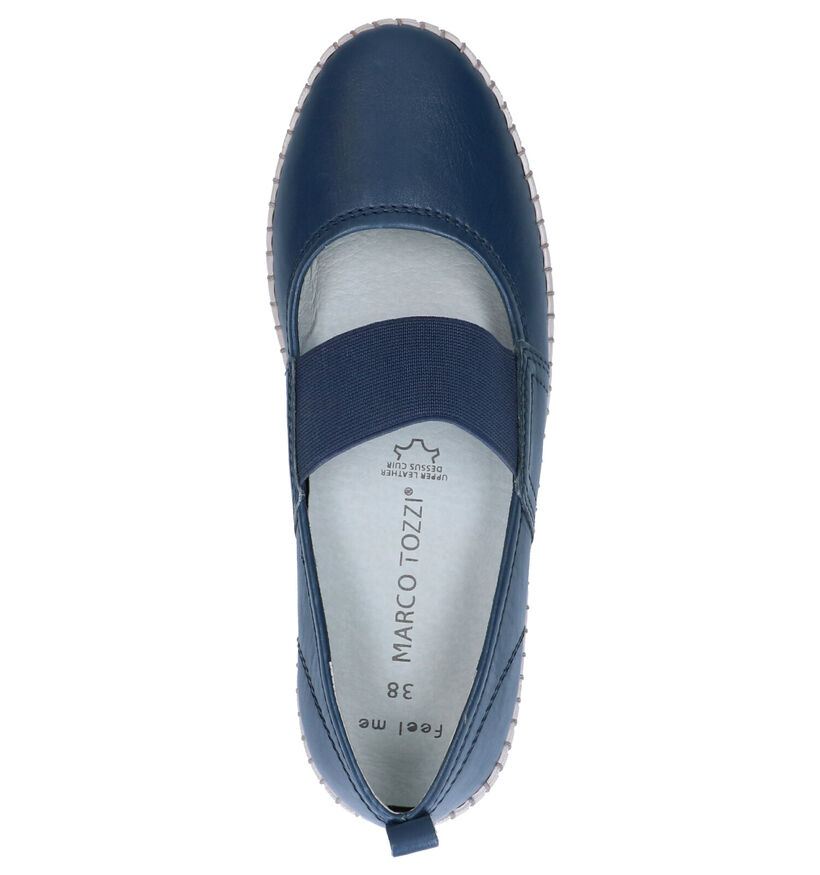 Marco Tozzi Ballerines en Rose clair en cuir (270770)