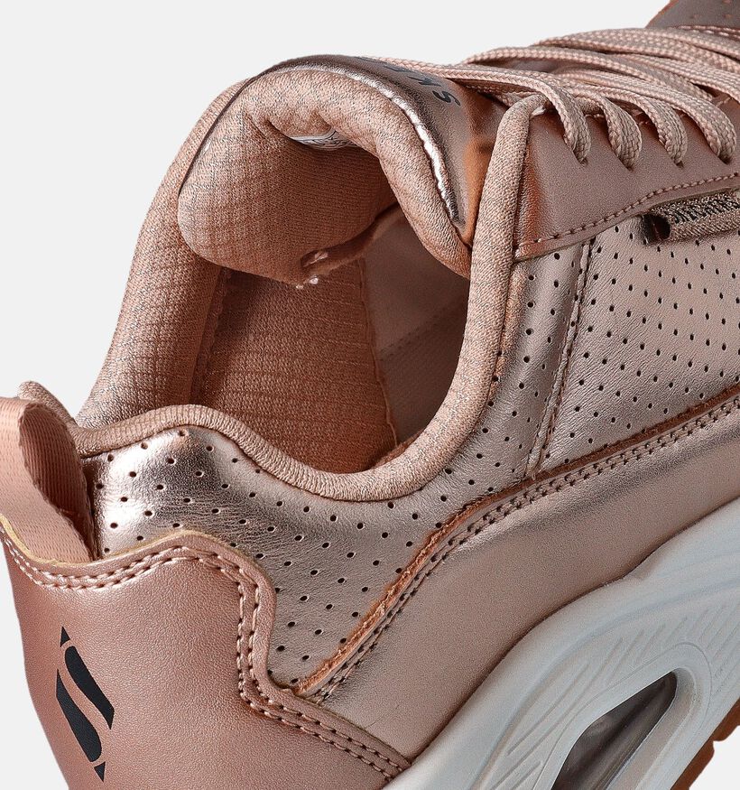 Skechers Uno Metallixs Gouden Sneakers voor dames (352262) - geschikt voor steunzolen