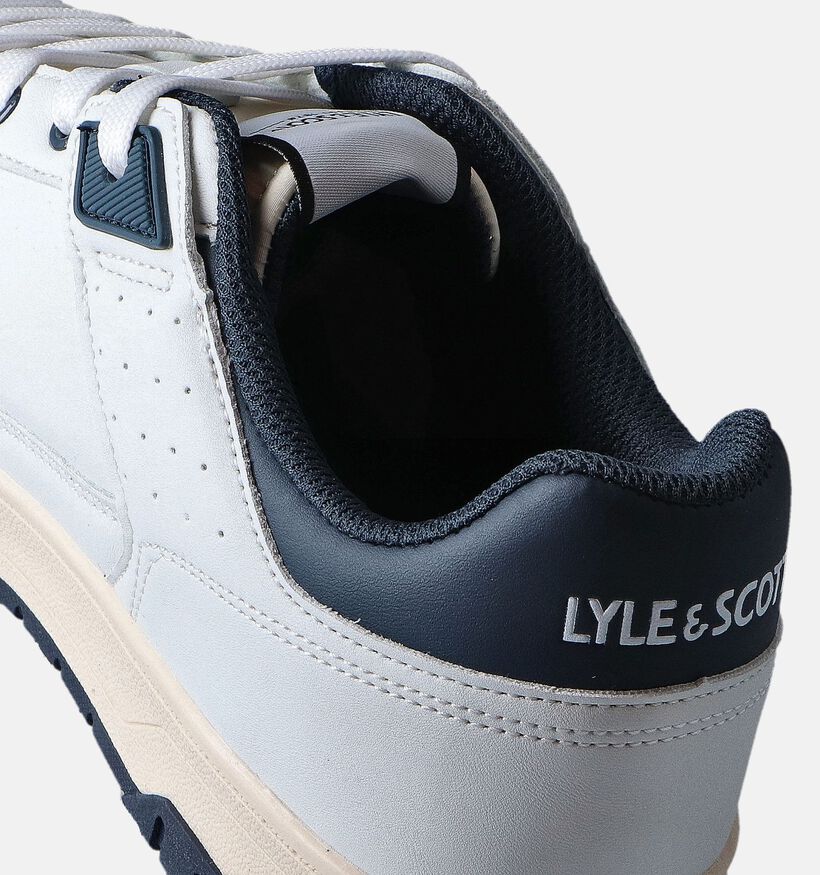 Lyle Scott Evanton III Witte Veterschoenen voor heren (354479) - geschikt voor steunzolen