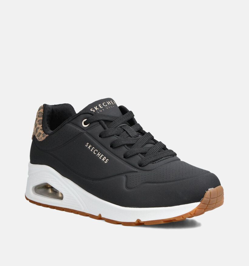 Skechers UNO JUNGLE NITE Baskets sportives en Noir pour femmes (360899) - pour semelles orthopédiques