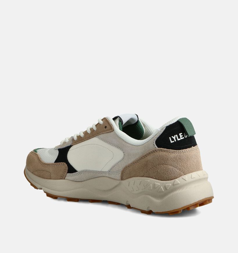Lyle & Scott Baskets basses en Beige pour hommes (374314) - pour semelles orthopédiques