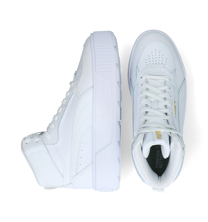 Puma Karmen Rebelle Mid baskets montantes en Blanc pour femmes (318649)