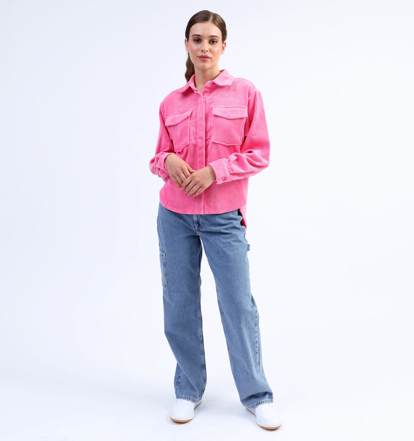 Vero Moda Sascha Roze Corduroy hemd voor dames (330896)
