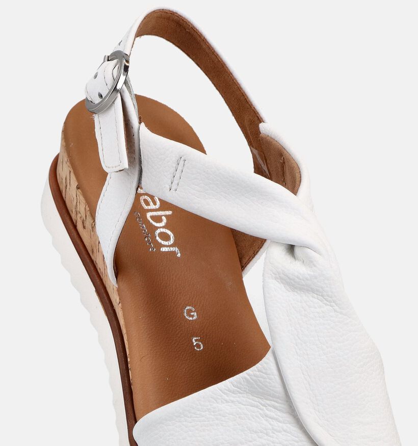 Gabor Witte Sandalen voor dames (371132)