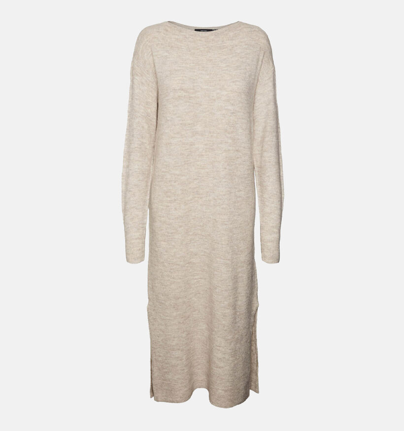 Vero Moda Lefile Robe tricoté en Beige pour femmes (328970)