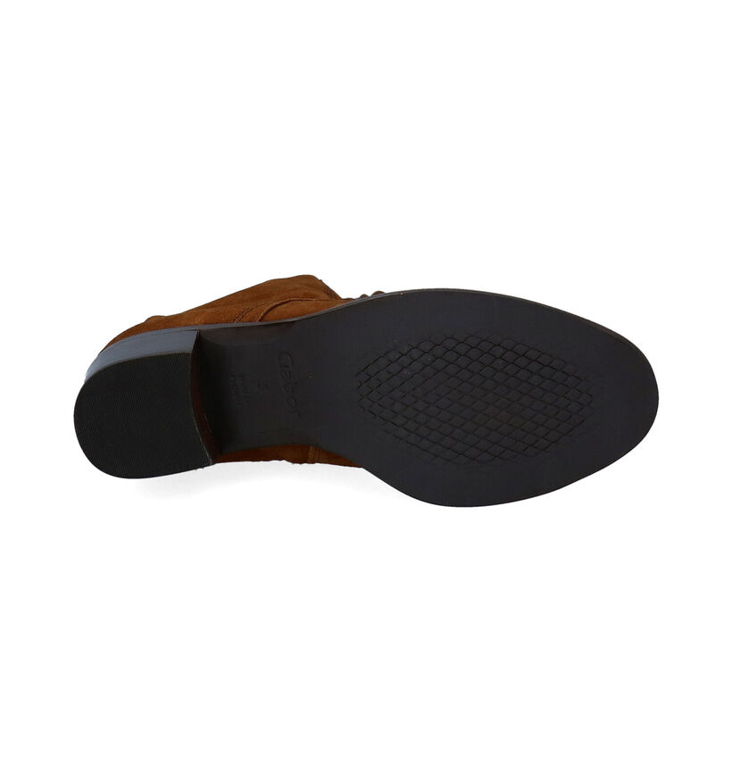 Gabor Best Fitting Grijze Enkellaarzen in daim (297385)
