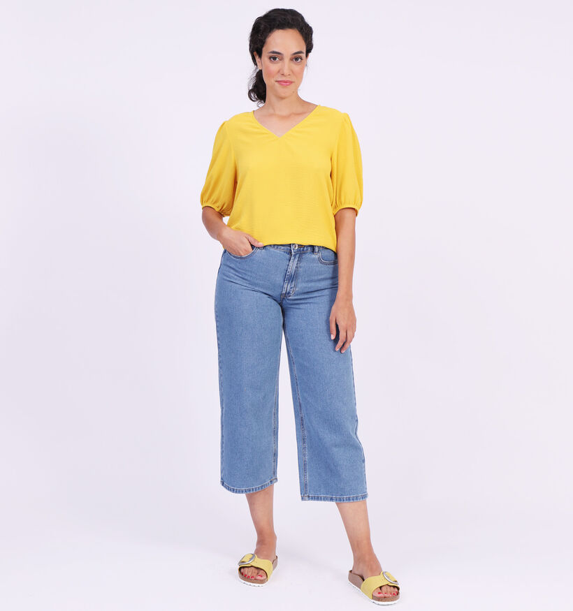 Vero Moda Jabia Blouse en Jaune pour femmes (318411)